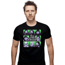 Load image into Gallery viewer, Shirts Fitted Shirts, Mens / Small / Black The Shadows Bunch
