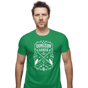 Shirts Fitted Shirts, Mens / Small / Irish Green Dungeon Dancer