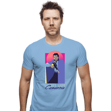 Load image into Gallery viewer, Daily_Deal_Shirts Fitted Shirts, Mens / Small / Powder Blue Cloud City Casanova
