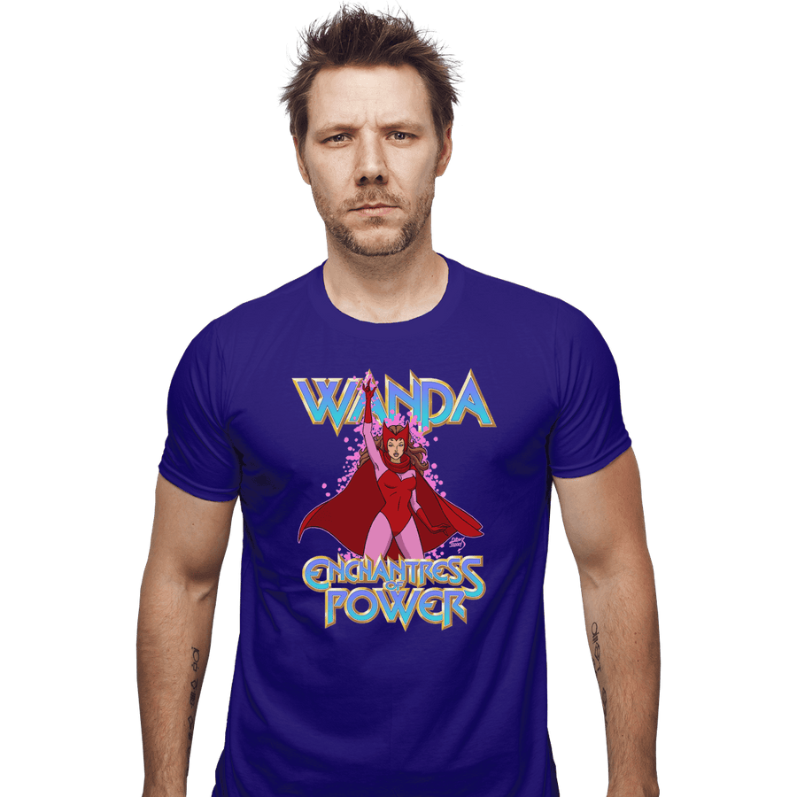 Shirts Fitted Shirts, Mens / Small / Violet Scarlet Witch Wanda