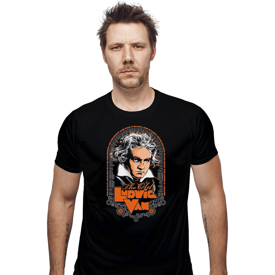 Shirts Fitted Shirts, Mens / Small / Black Ludwig Van