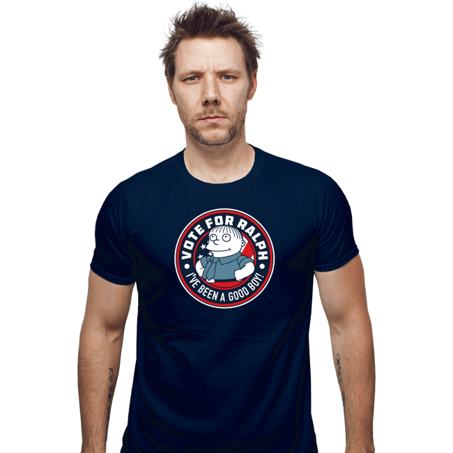 Shirts Fitted Shirts, Mens / Small / Navy Vote For Ralph