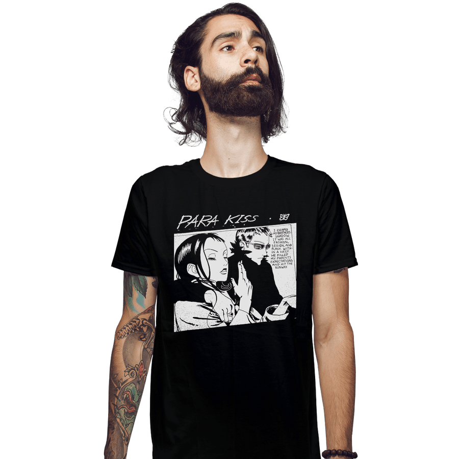 Shirts Fitted Shirts, Mens / Small / Black Para Kiss