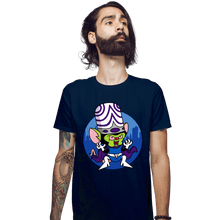 Load image into Gallery viewer, Secret_Shirts Fitted Shirts, Mens / Small / Navy Double Conqueror!
