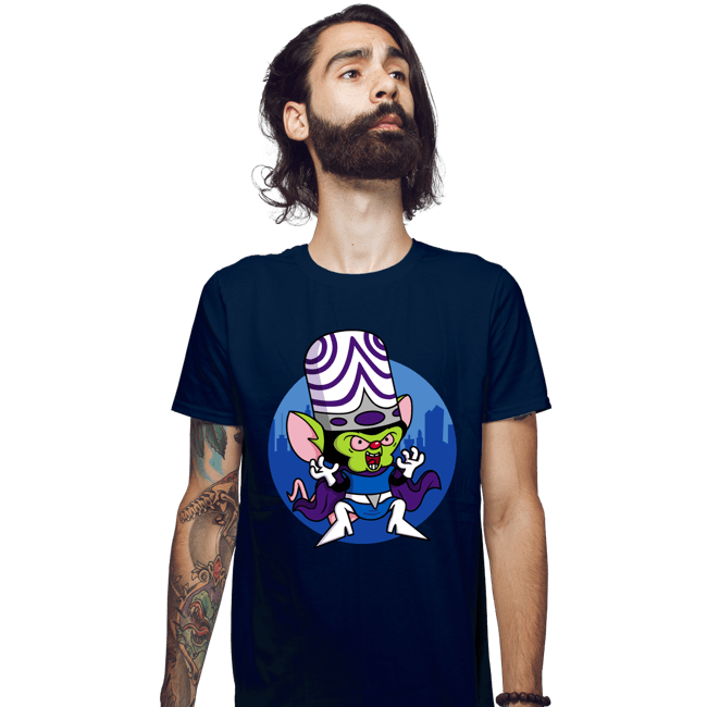 Secret_Shirts Fitted Shirts, Mens / Small / Navy Double Conqueror!