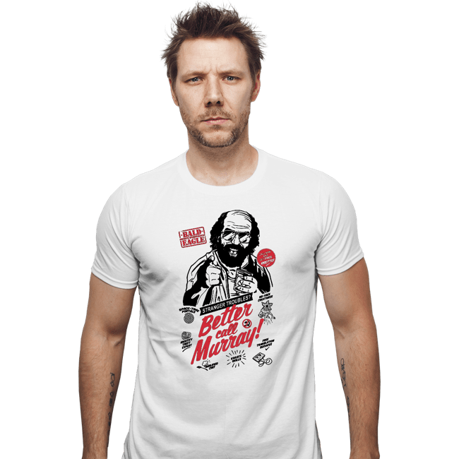 Secret_Shirts Fitted Shirts, Mens / Small / White Better Call Murray
