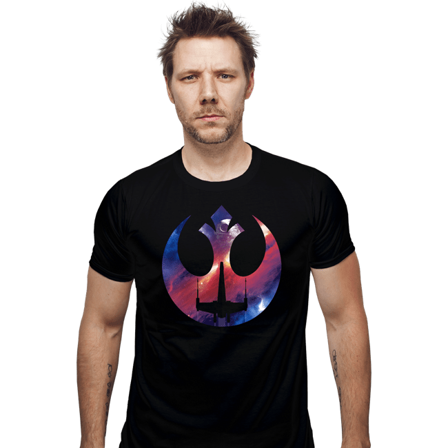 Shirts Fitted Shirts, Mens / Small / Black Rebel Galaxy