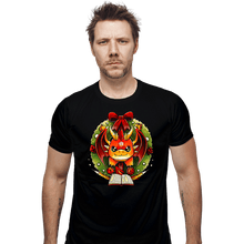 Load image into Gallery viewer, Secret_Shirts Fitted Shirts, Mens / Small / Black RPG Wreath
