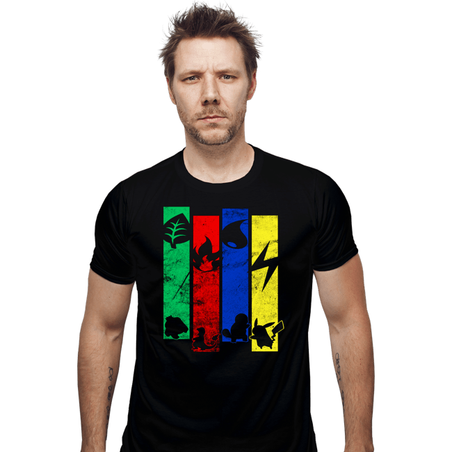 Shirts Fitted Shirts, Mens / Small / Black Pokestreaks