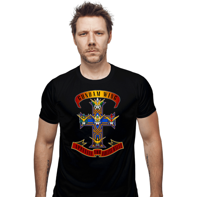 Shirts Fitted Shirts, Mens / Small / Black Gundam Wing