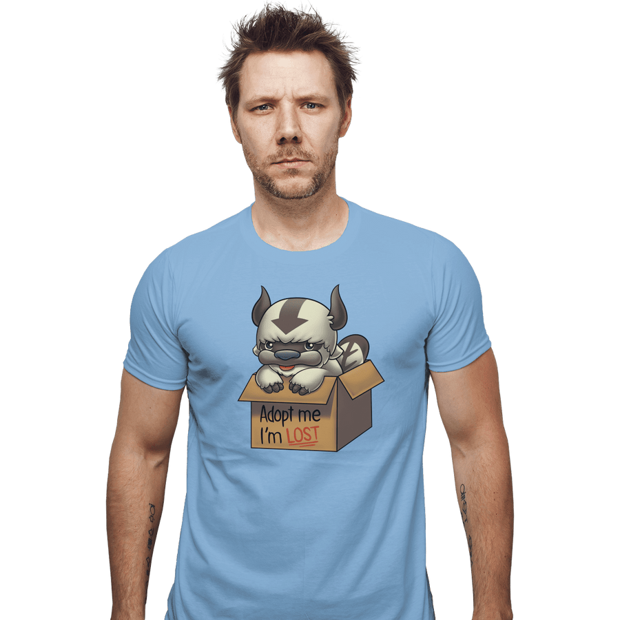 Secret_Shirts Fitted Shirts, Mens / Small / Powder Blue Adopt Appa