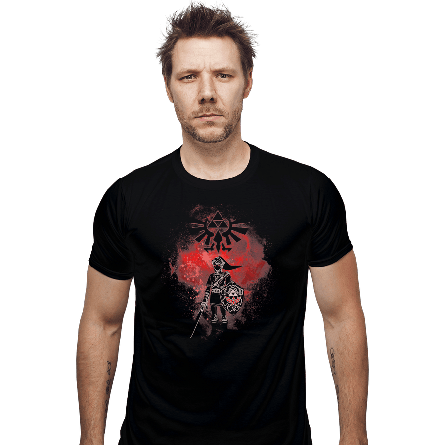 Shirts Fitted Shirts, Mens / Small / Black Dark Link Art