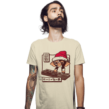 Load image into Gallery viewer, Secret_Shirts Fitted Shirts, Mens / Small / Sand Mogwai&#39;s Song
