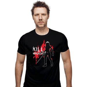 Shirts Fitted Shirts, Mens / Small / Black Kill Walkers