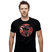 Load image into Gallery viewer, Shirts Fitted Shirts, Mens / Small / Black Birds
