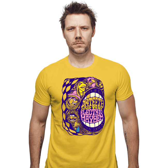 Daily_Deal_Shirts Fitted Shirts, Mens / Small / Daisy The Electric Mayhem!