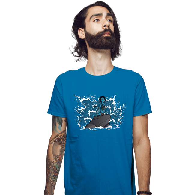 Daily_Deal_Shirts Fitted Shirts, Mens / Small / Sapphire The Little Na'vi