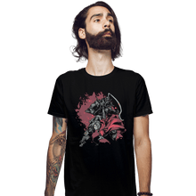 Load image into Gallery viewer, Daily_Deal_Shirts Fitted Shirts, Mens / Small / Black Metal Brotherhood
