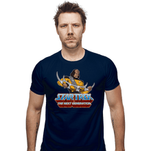 Load image into Gallery viewer, Shirts Fitted Shirts, Mens / Small / Navy I Have The Bat&#39;leth
