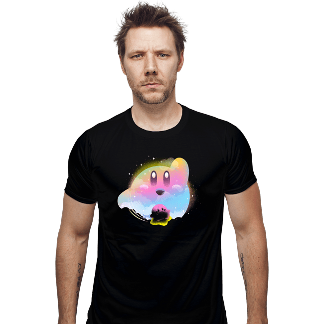 Daily_Deal_Shirts Fitted Shirts, Mens / Small / Black Dream Landscape
