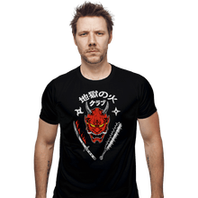 Load image into Gallery viewer, Secret_Shirts Fitted Shirts, Mens / Small / Black Jigoku No Hi
