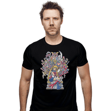 Load image into Gallery viewer, Shirts Fitted Shirts, Mens / Small / Black The Throne of Magic
