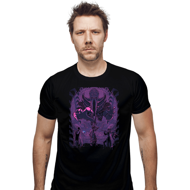 Daily_Deal_Shirts Fitted Shirts, Mens / Small / Black Mindflayer's den