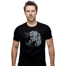 Load image into Gallery viewer, Shirts Fitted Shirts, Mens / Small / Black Monster Slayer
