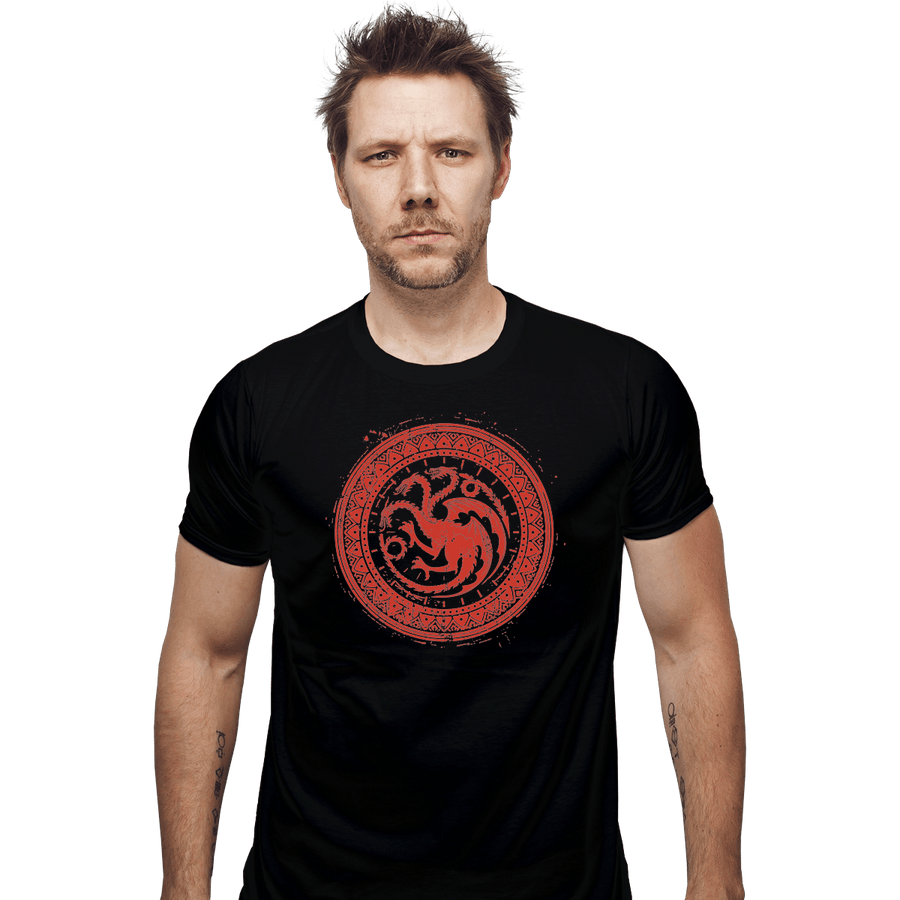 Shirts Fitted Shirts, Mens / Small / Black Seal Of Dragons