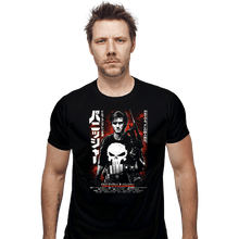 Load image into Gallery viewer, Shirts Fitted Shirts, Mens / Small / Black The Punisher
