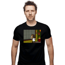 Load image into Gallery viewer, Secret_Shirts Fitted Shirts, Mens / Small / Black Rage Simpson
