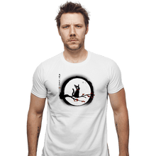 Load image into Gallery viewer, Shirts Fitted Shirts, Mens / Small / White Jiji Under The Moon
