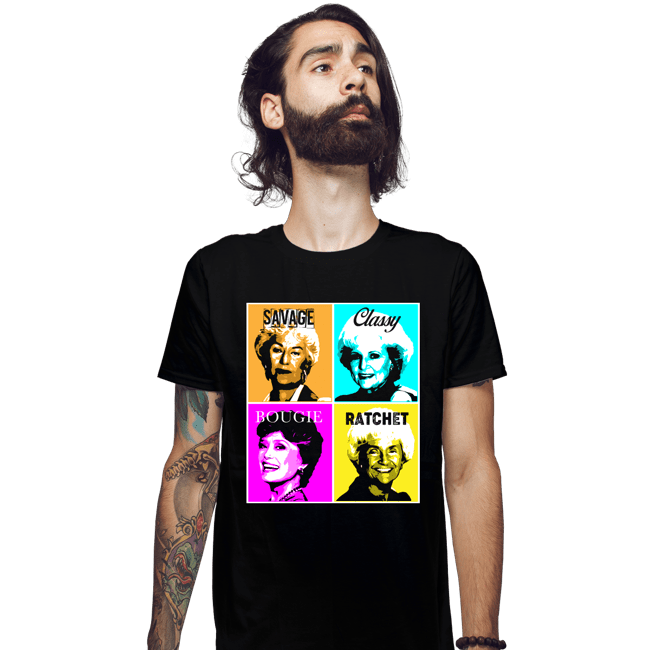 Secret_Shirts Fitted Shirts, Mens / Small / Black Golden Savages