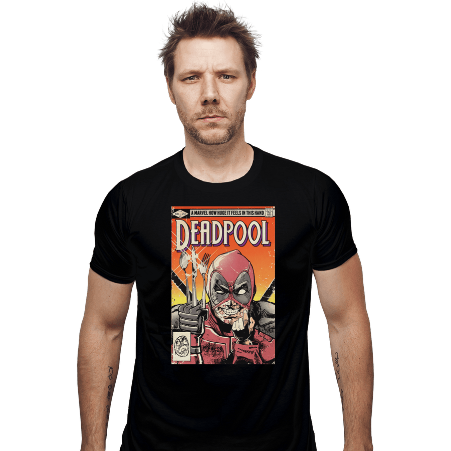 Shirts Fitted Shirts, Mens / Small / Black Wolverine Mashup