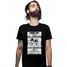 Load image into Gallery viewer, Secret_Shirts Fitted Shirts, Mens / Small / Black Gig Poster
