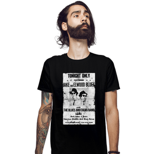 Secret_Shirts Fitted Shirts, Mens / Small / Black Gig Poster