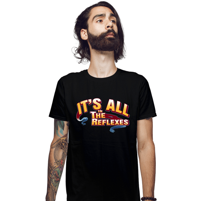 Shirts Fitted Shirts, Mens / Small / Black Reflexes