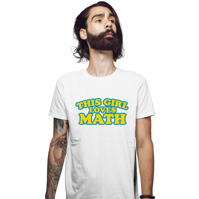 Secret_Shirts Fitted Shirts, Mens / Small / White Girl Loves Math