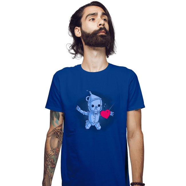 Shirts Fitted Shirts, Mens / Small / Royal Blue Neverheart