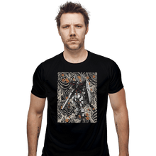 Load image into Gallery viewer, Shirts Fitted Shirts, Mens / Small / Black The VGundam Double Fin Funnel
