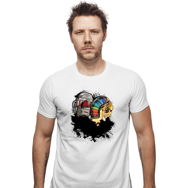 Secret_Shirts Fitted Shirts, Mens / Small / White The Robot Touch