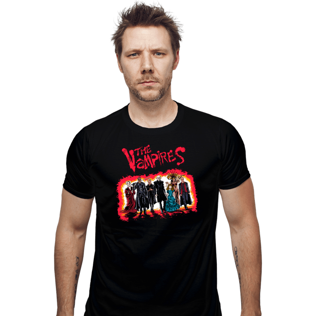 Shirts Fitted Shirts, Mens / Small / Black The Vampires