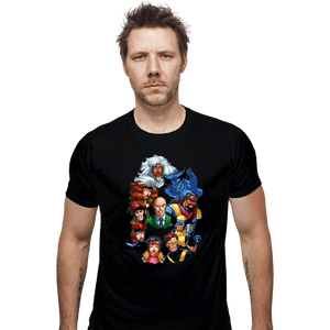 Secret_Shirts Fitted Shirts, Mens / Small / Black X-Men 30th Anniversary
