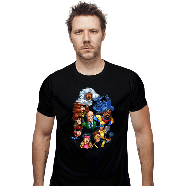 Secret_Shirts Fitted Shirts, Mens / Small / Black X-Men 30th Anniversary