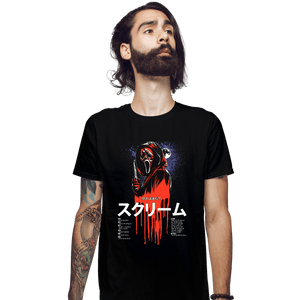Daily_Deal_Shirts Fitted Shirts, Mens / Small / Black Scream JP