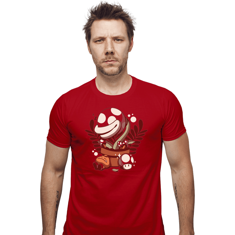Shirts Fitted Shirts, Mens / Small / Red Nap Time
