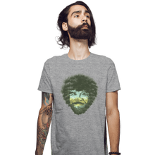 Load image into Gallery viewer, Shirts Fitted Shirts, Mens / Small / Sports Grey Bob Ross
