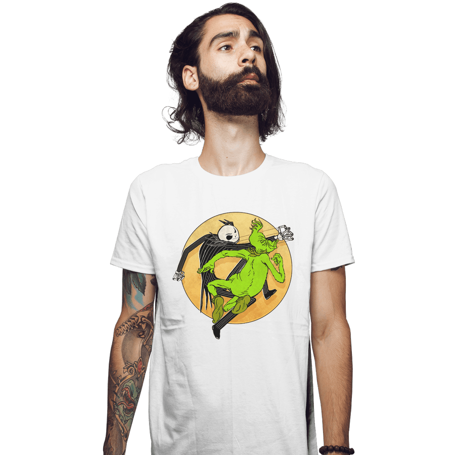 Shirts Fitted Shirts, Mens / Small / White Jack VS Grinch