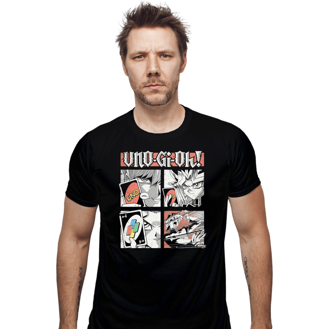 Secret_Shirts Fitted Shirts, Mens / Small / Black UNO-Gi-Oh!!