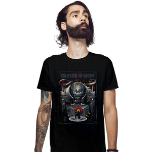 Secret_Shirts Fitted Shirts, Mens / Small / Black The Armored Alchemist